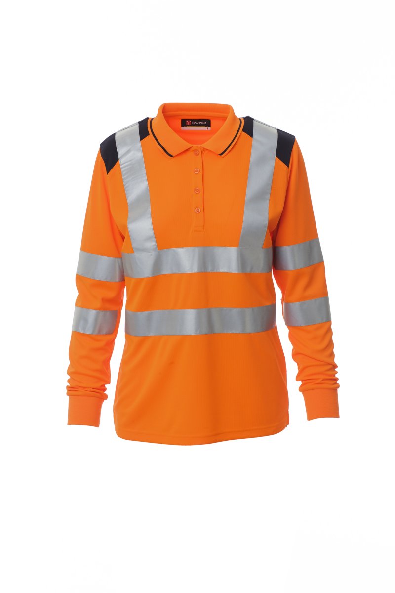 fluoorange/marineblau