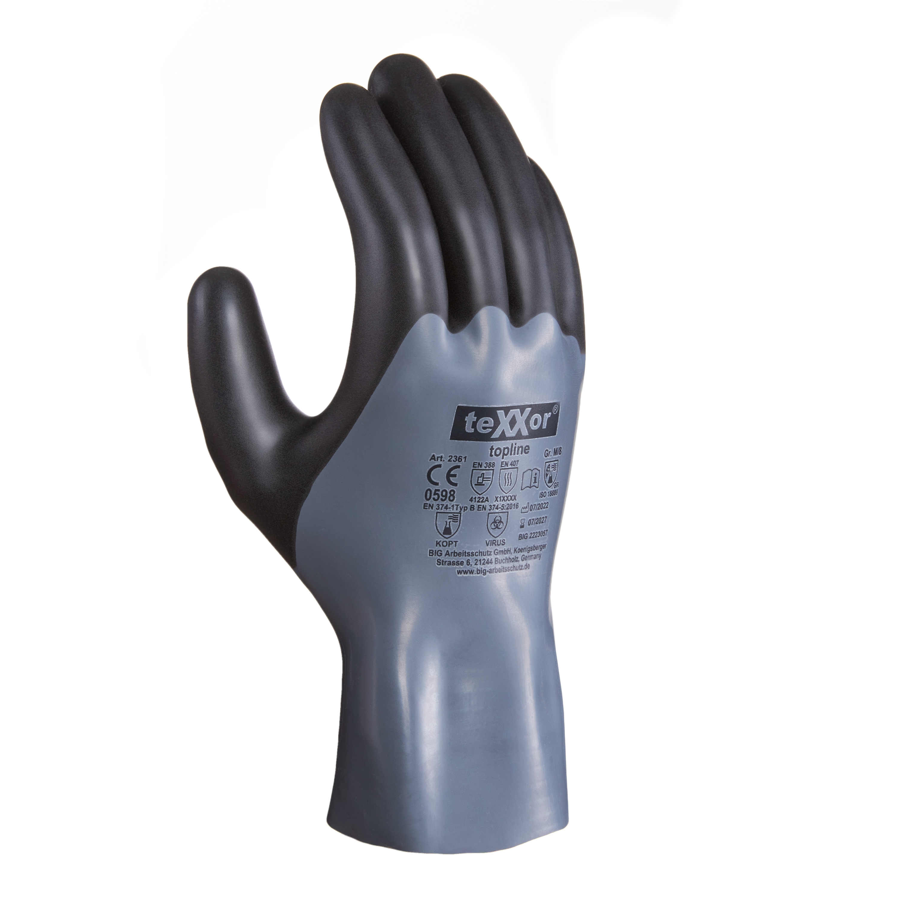 Chemikalienschutz-Handschuhe NITRIL