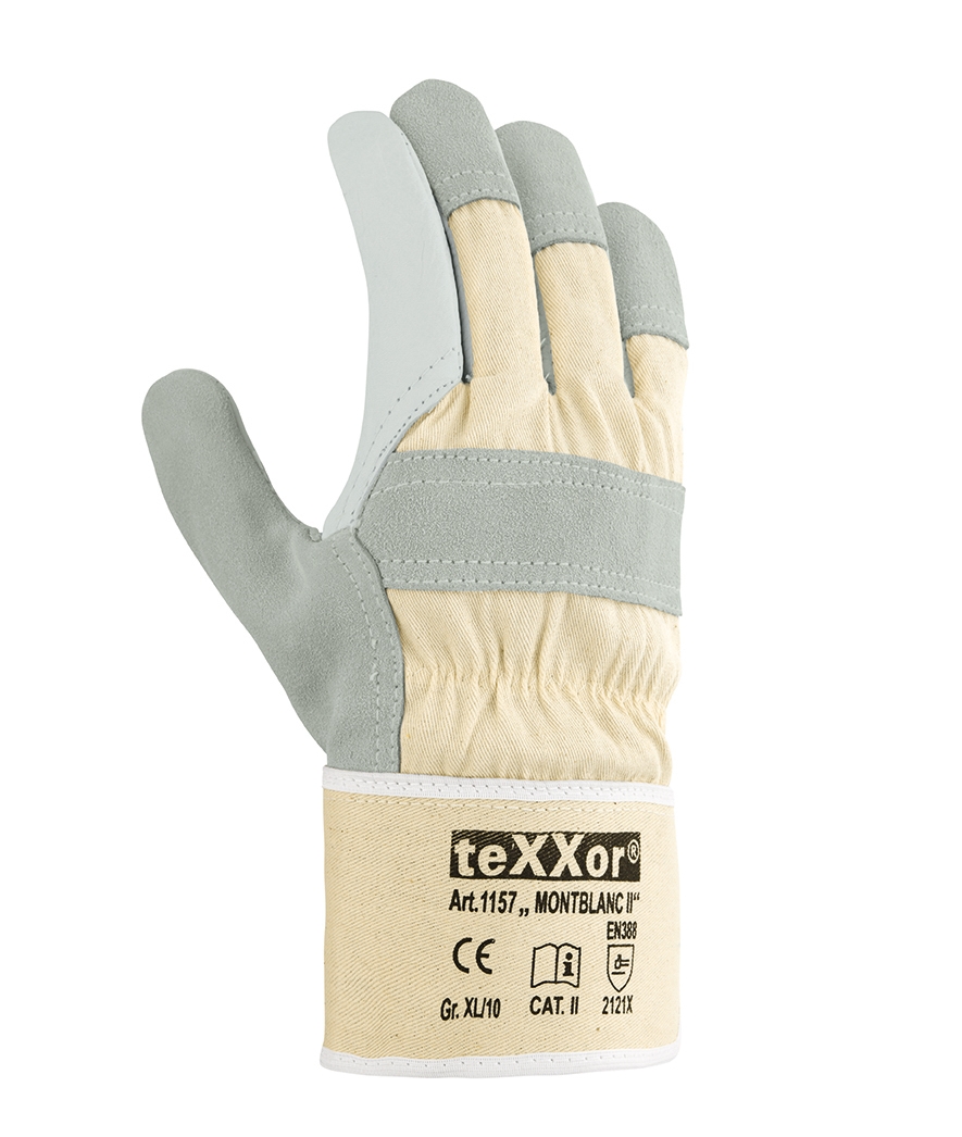 Rindvollleder-Handschuhe MONTBLANC II