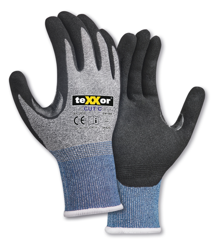 Schnittschutz-Strickhandschuhe CUT C