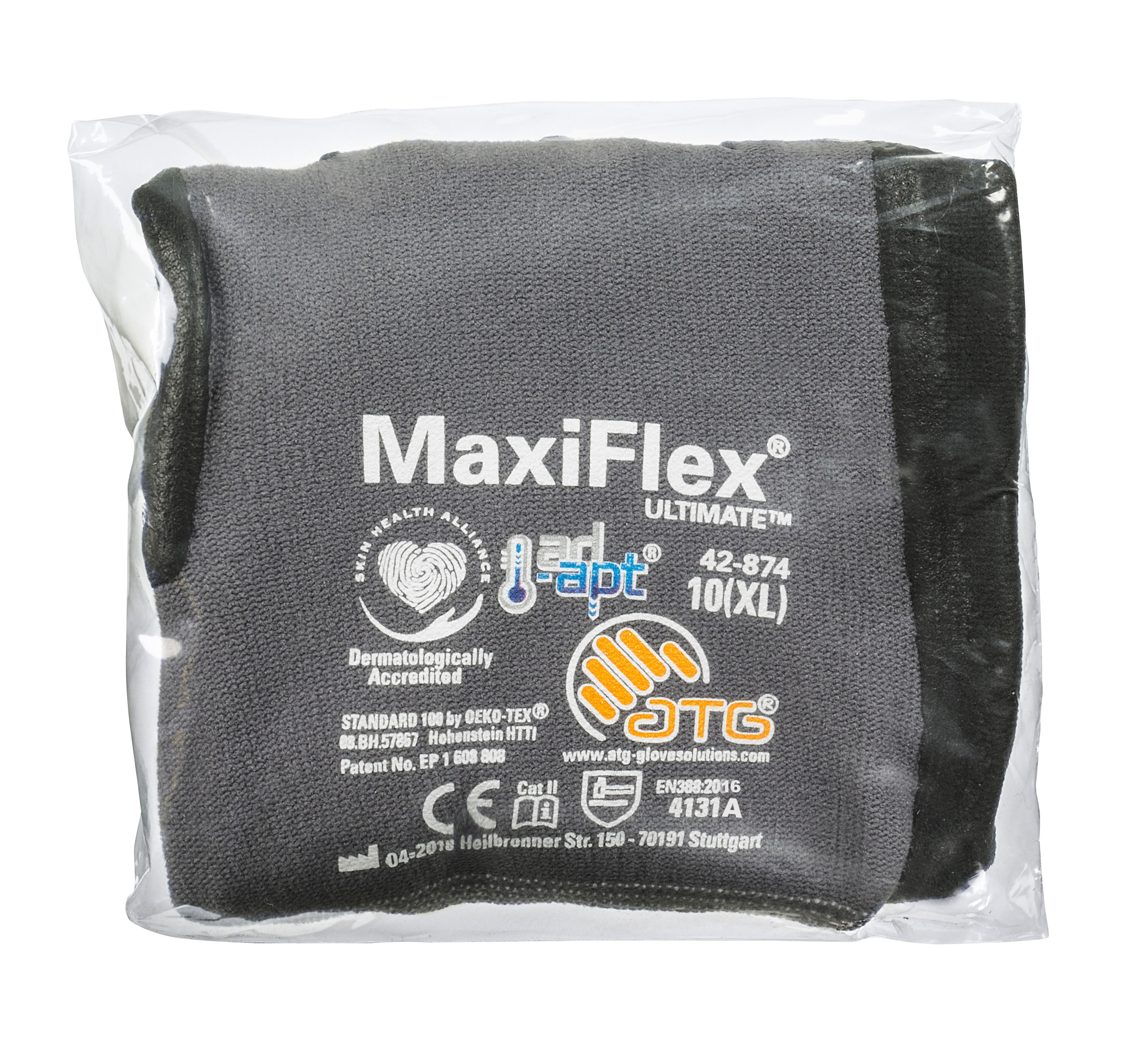 MaxiFlex® Ultimate™ AD-APT® Nylon-Strickhandschuhe (42-874V), Automatenverp.