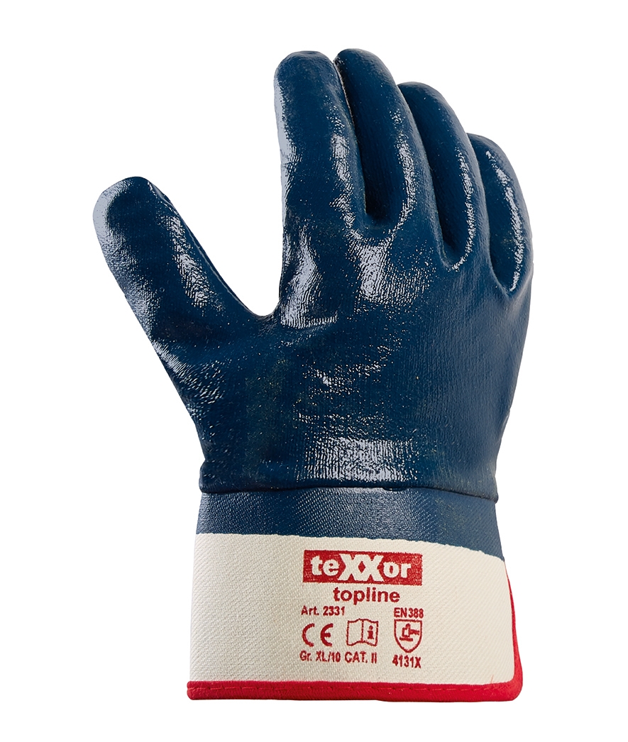 topline Nitril-Handschuhe STULPE