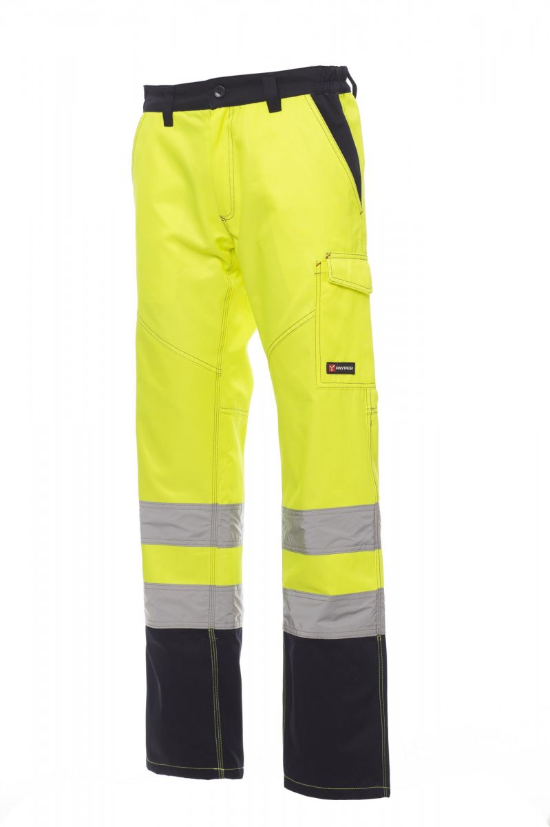 fluogelb/marineblau