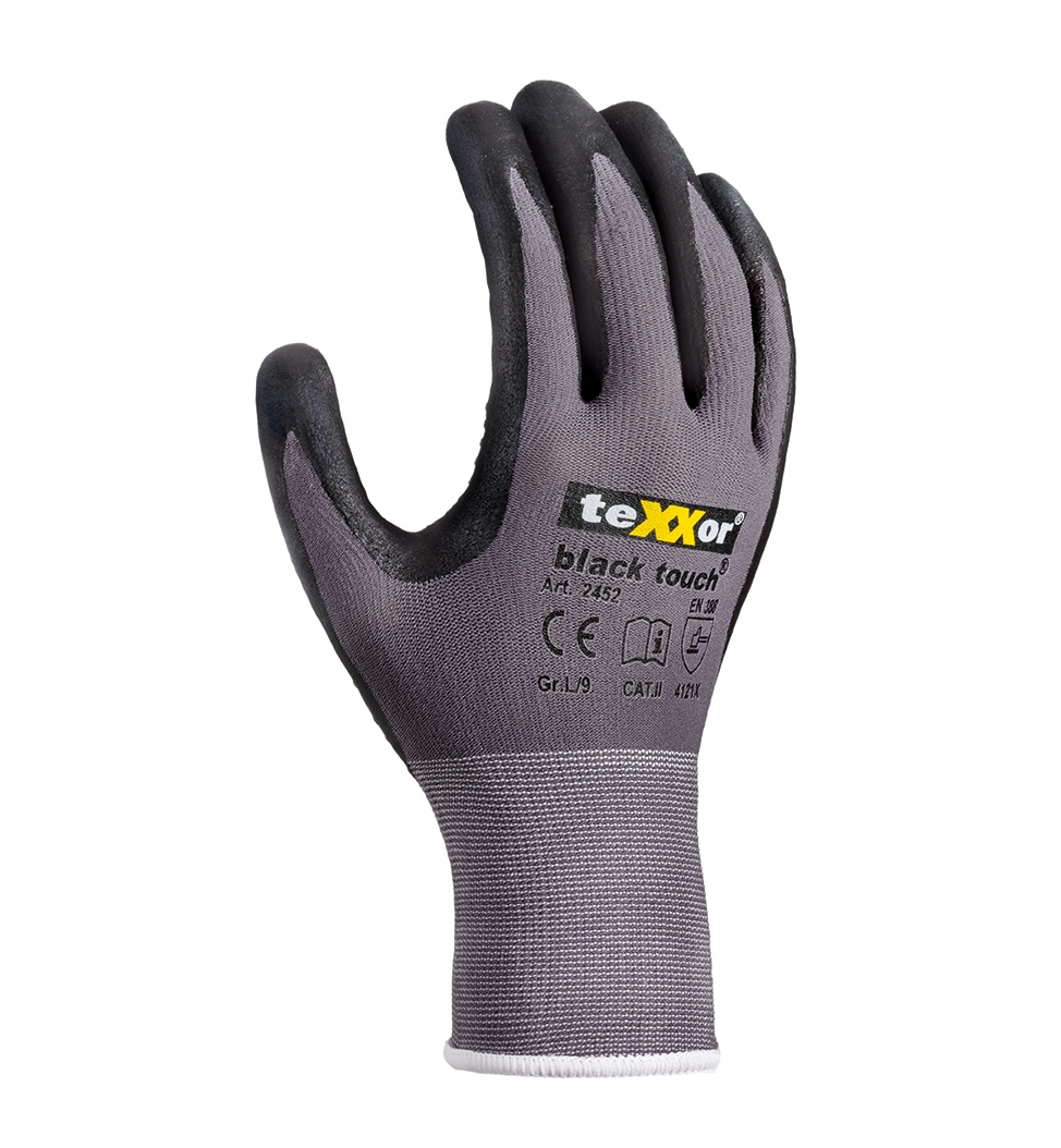 Nylon-Strickhandschuhe black touch®
