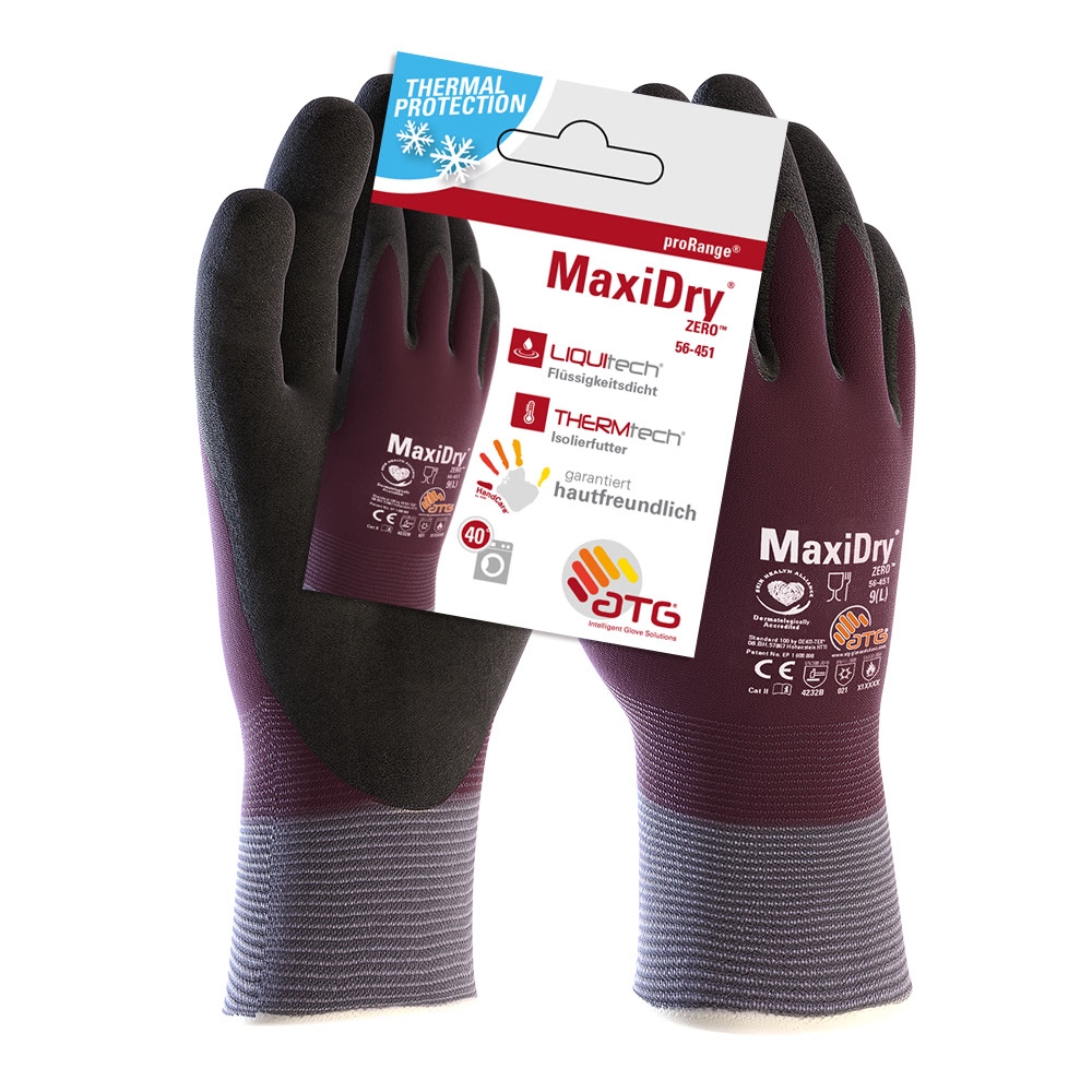 MaxiDry® Zero™ Nylon-Strickhandschuhe (56-451 HCT), SB-Verpackung