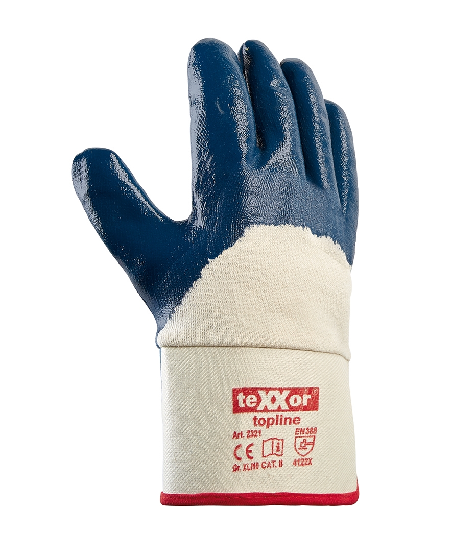 topline Nitril-Handschuhe STULPE