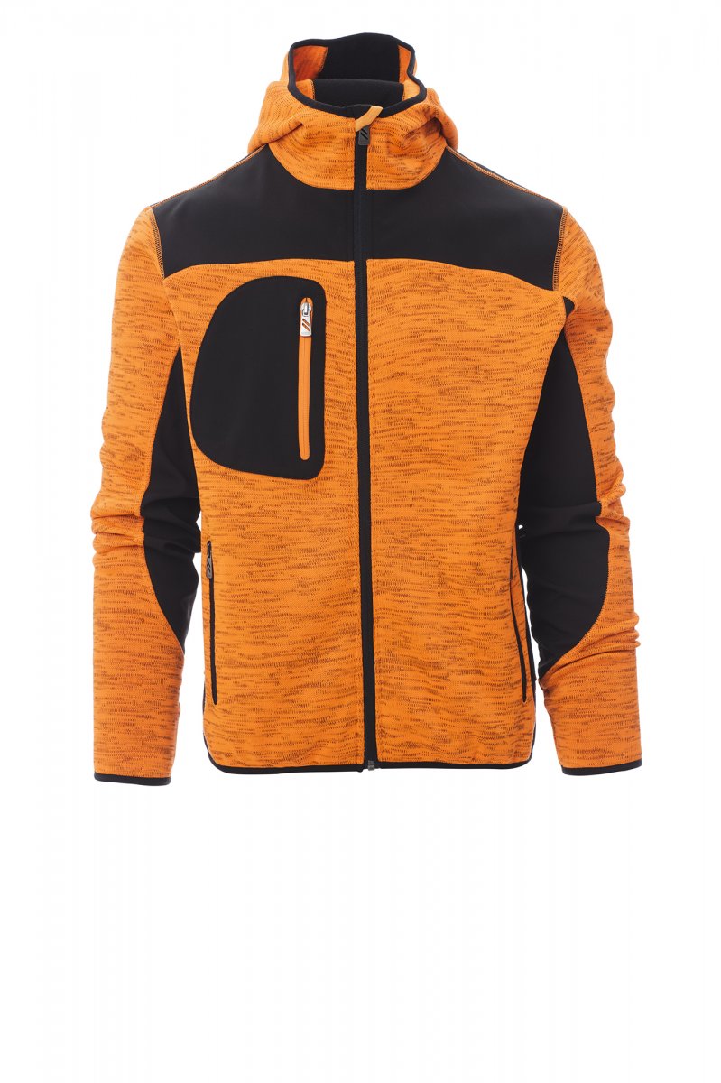 fluoorange/schwarz