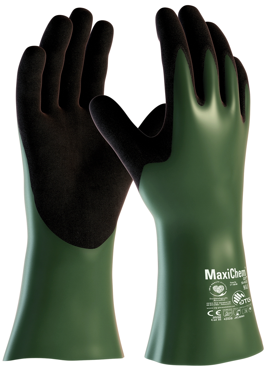 MaxiChem® Cut™ Chemikalienschutz-Handschuhe (56-633)