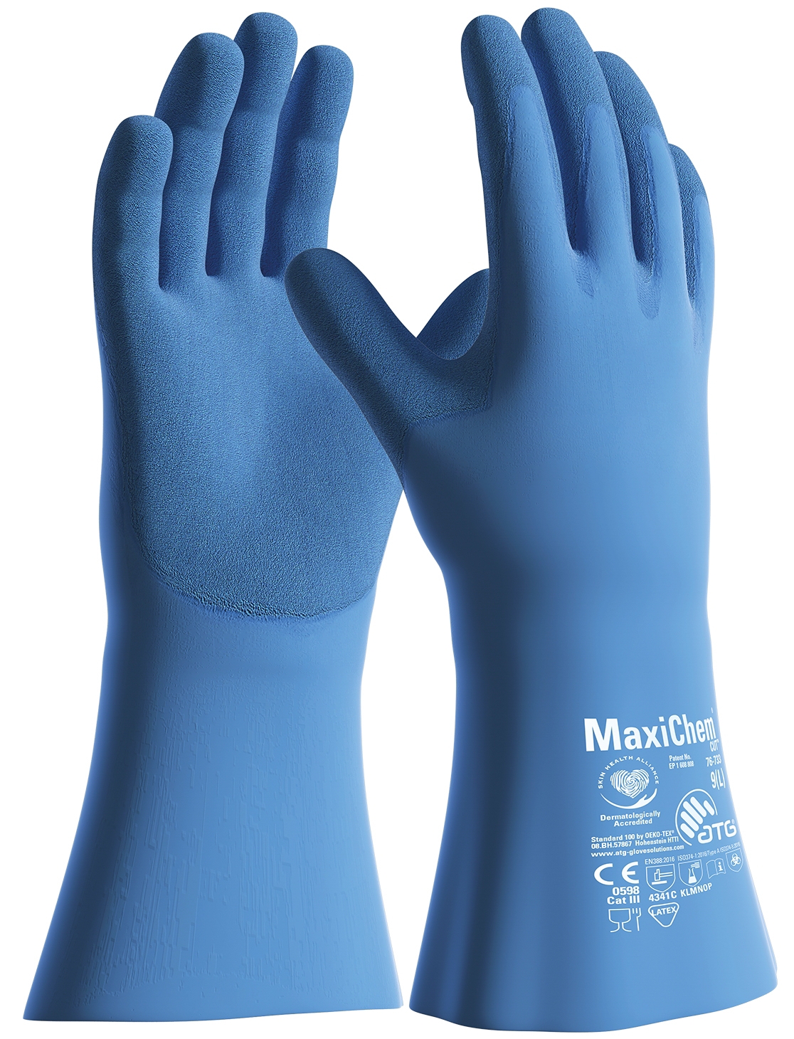MaxiChem® Cut™ Chemikalienschutz-Handschuhe (76-733)