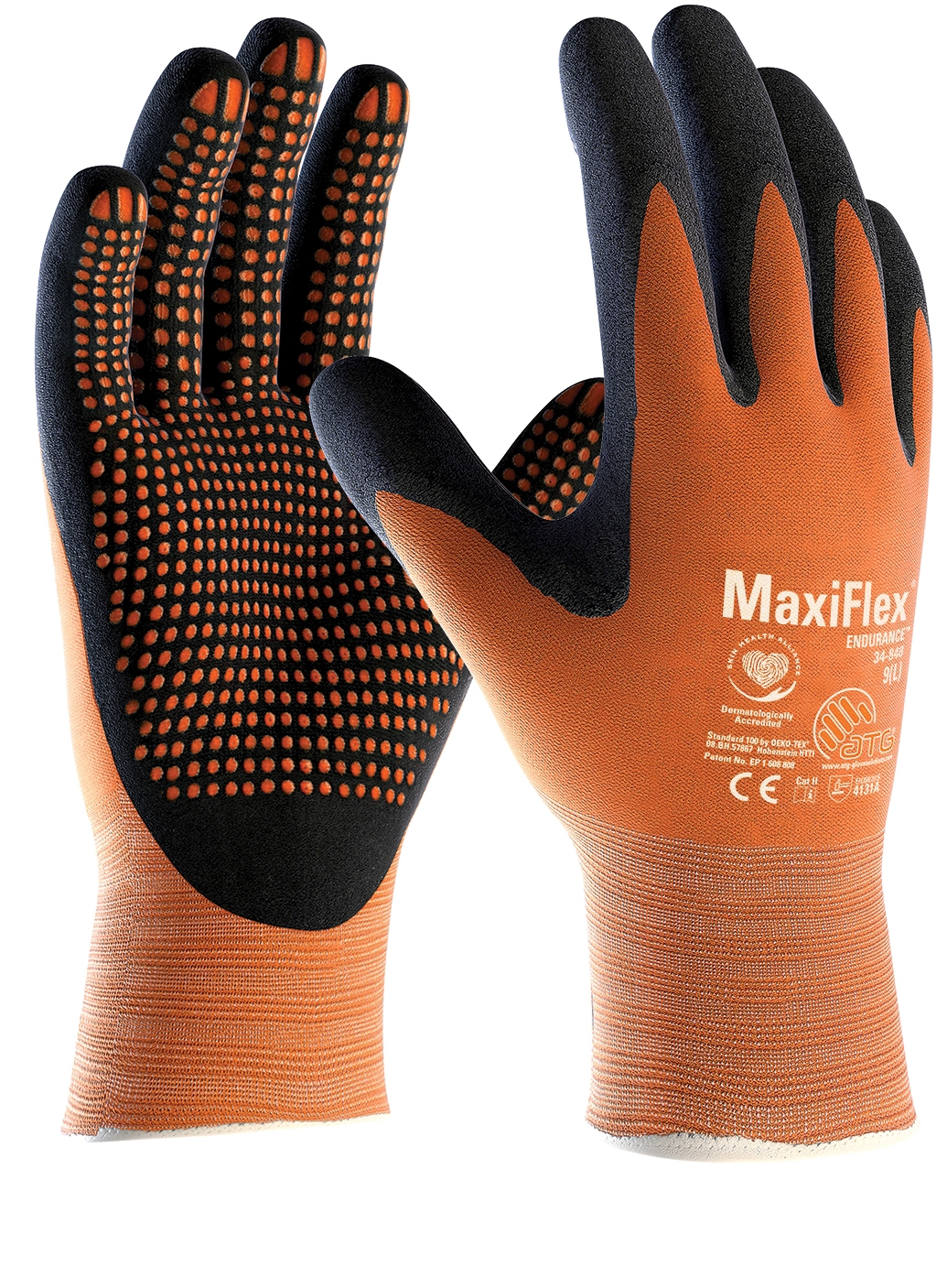 MaxiFlex® Endurance™ Nylon-Strickhandschuhe orange (34-848)