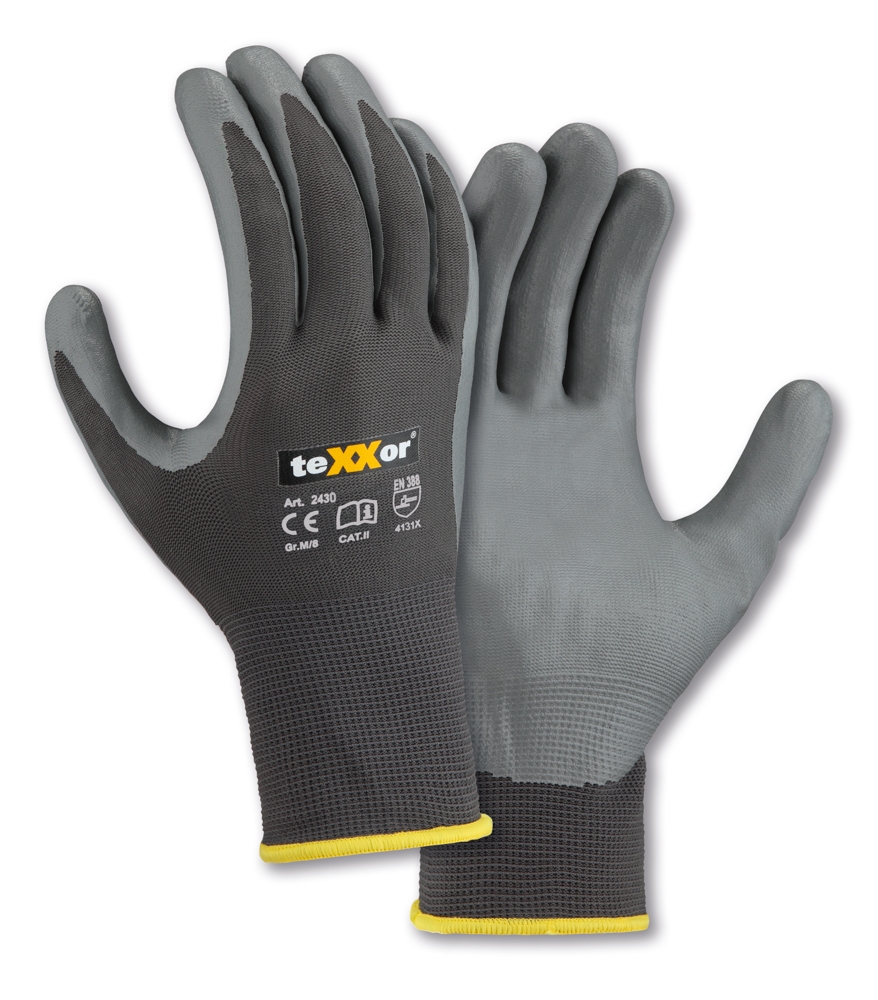 Polyester-Handschuhe NITRIL BESCHICHTET