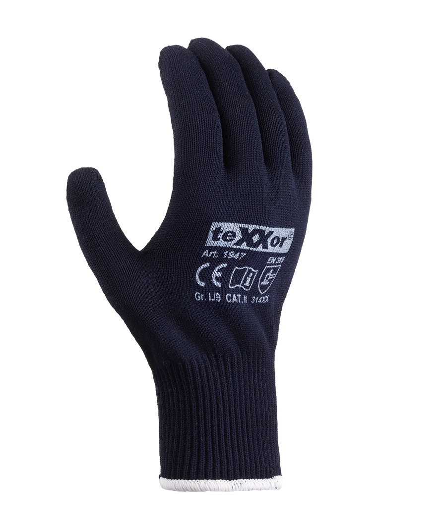 Feinstrick-Handschuhe BAUMWOLLE/NYLON