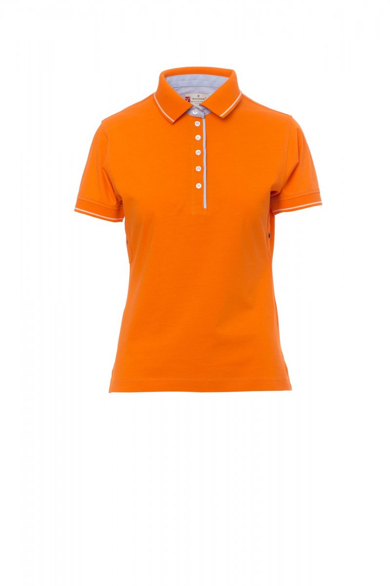 orange/weiß