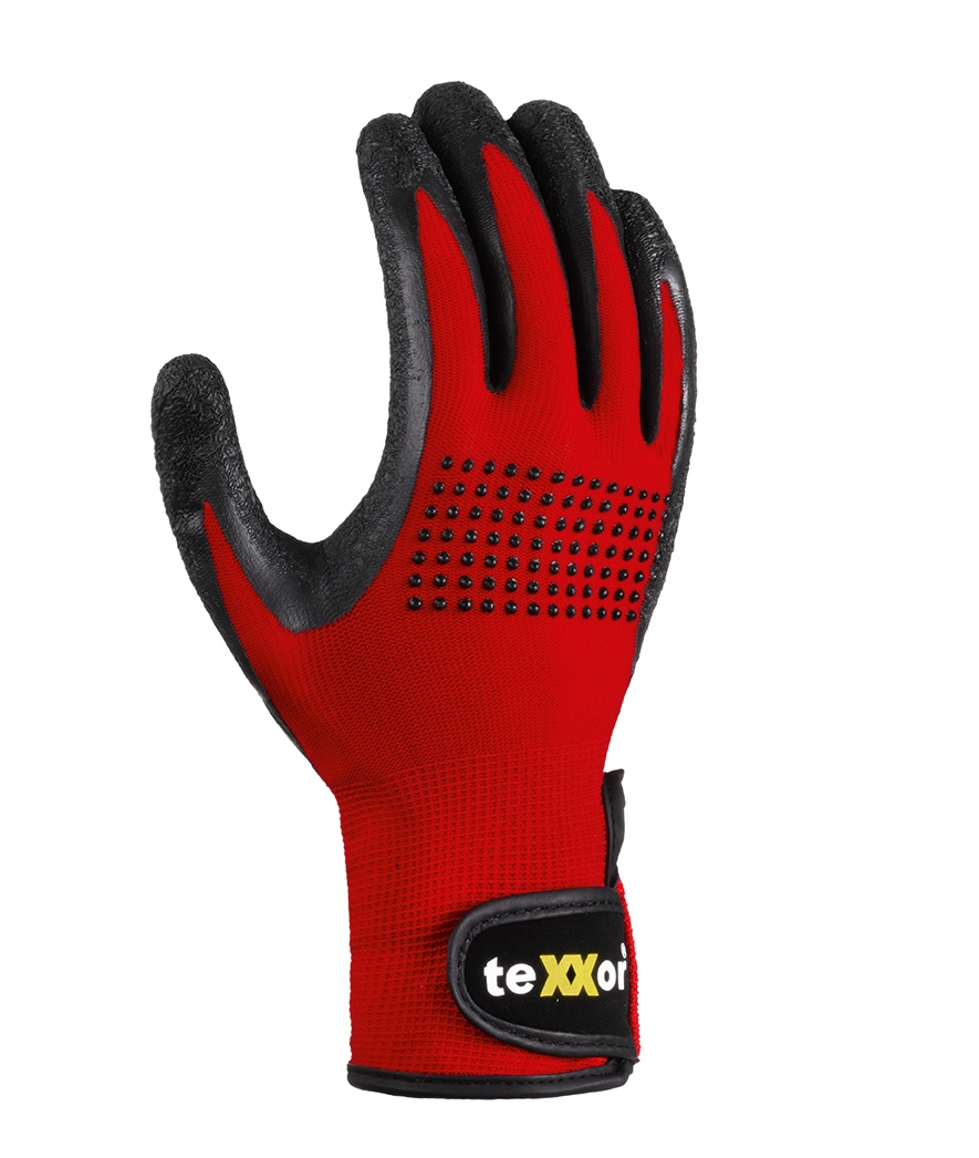 Nylon-Montagehandschuhe LATEX BESCHICHTET