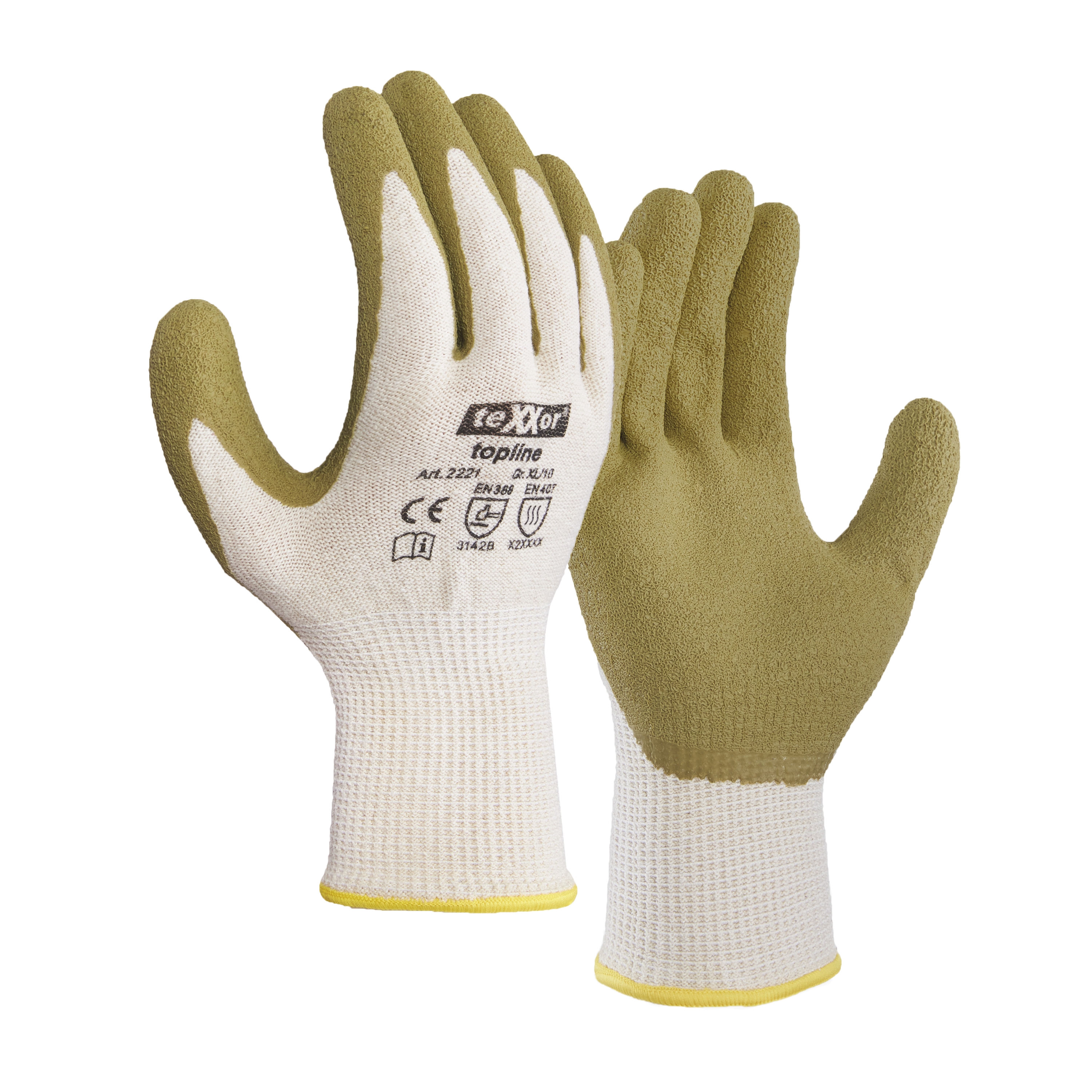 topline Grobstrick-Handschuhe GREEN PROTECT