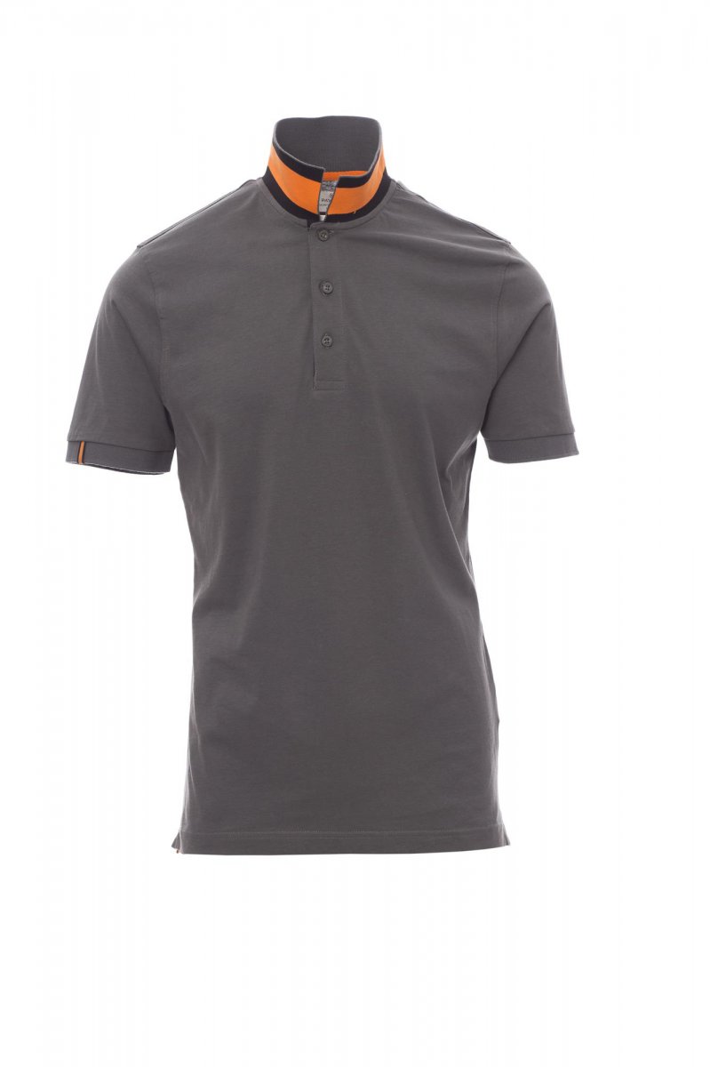 rauch/vibrierendes orange-schwarz