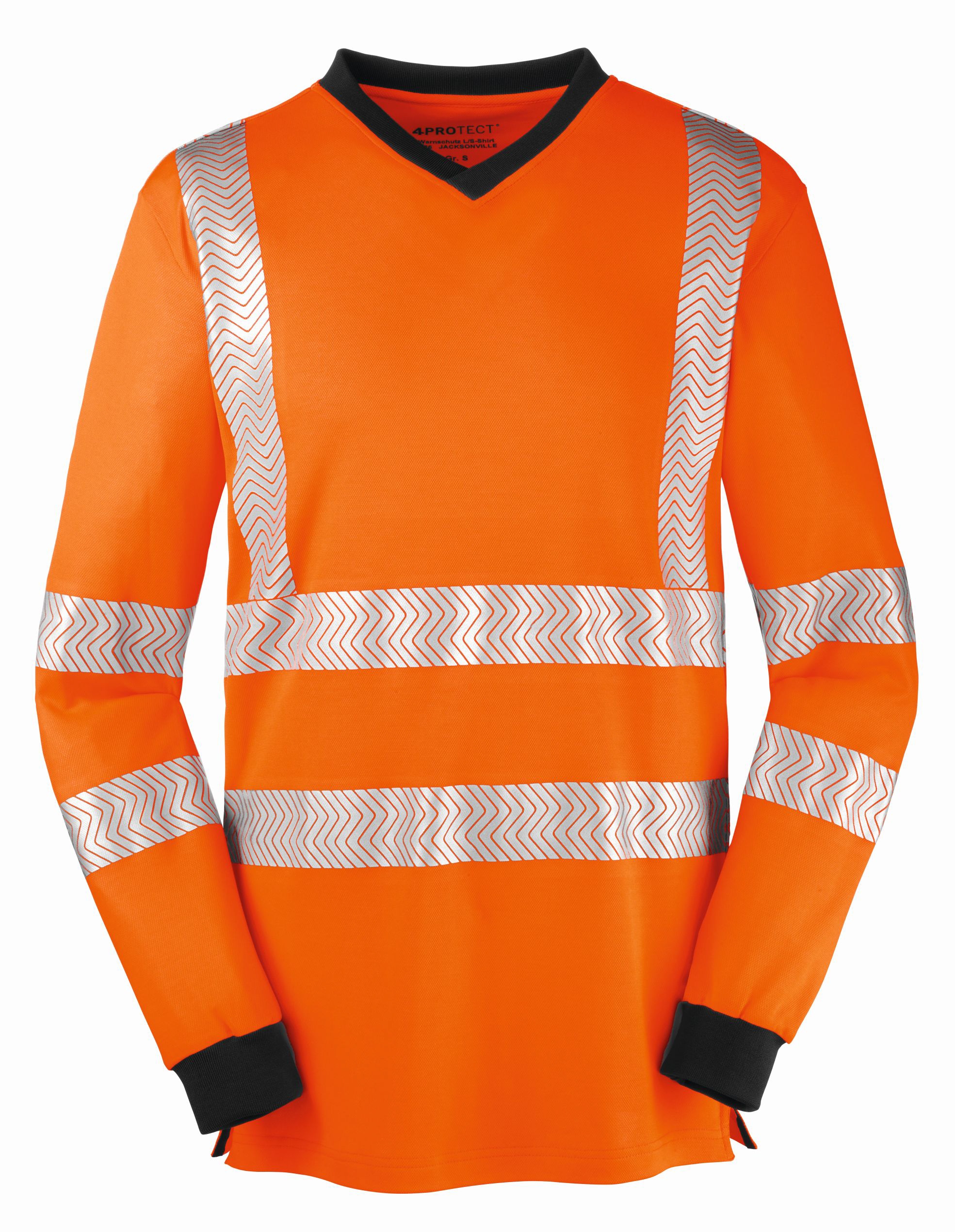 leuchtorange/grau