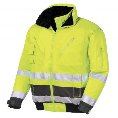leuchtgelb/grau XXL