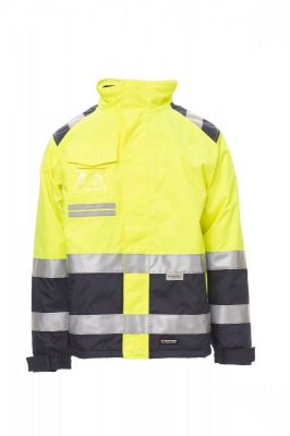 fluogelb/marineblau 4XL