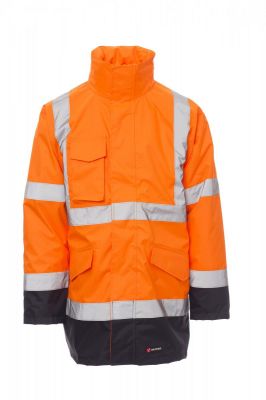 fluoorange/marineblau XXL