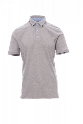 grau meliert/marineblau 4XL